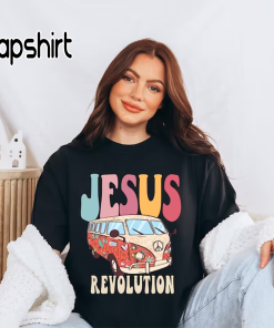 Jesus Revolution Comfort Colors Tee, Christian Faith-Based…