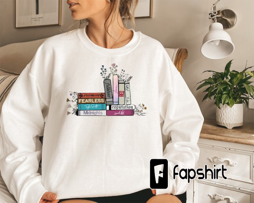 Taylor’s Version Sweatshirt,Taylor Swift Tour Hoodie,Taylor Swift Album Shirt,Album As Books,Taylor Swiftie Merch Hoodie,Swiftie Fans Hoodie