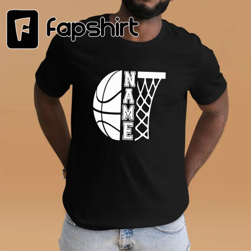 Customized Basketball Shirt, Your Name Basketball, Personalized Basketball Shirt, Game Day Shirt, Basketball Season Tee