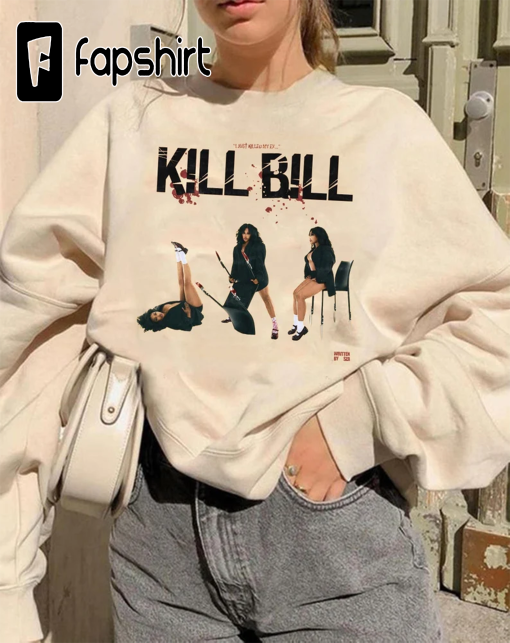 Kill bill S.Z.A SOS Shirt – SOS Album Cover T-shirt Hoodie SweatShirt Long Sleeve