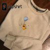 Snoopy Music Cassette Tape Embroidered Sweatshirt, Monochromatic Crewneck, Customize