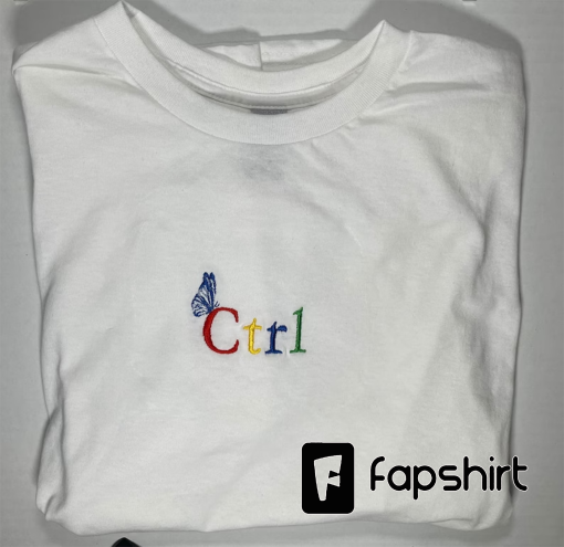 SZA CTRL Embroidered Shirt