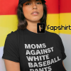 Moms Against White Baseball Pants PNG, Baseball Mom Digital File