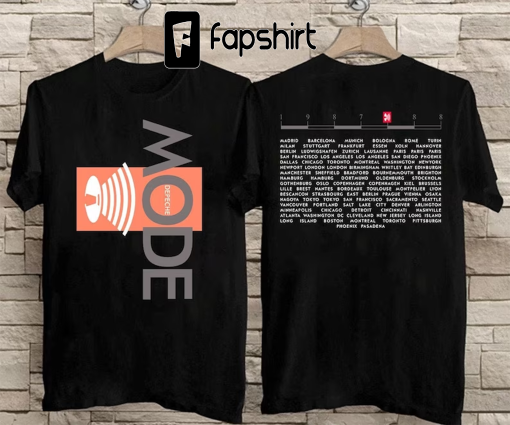 Depeche Mode Tour 1987-1988 T-Shirt, Music For The Masses Tour T-Shirt, Depeche Mode T-Shirt, 80S Dm Rock Shirt, Music Tour Shirt, Rock Tee