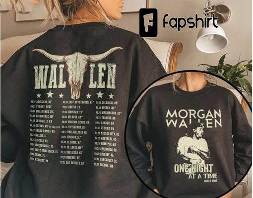 Morgan Wallen Tour 2023 Merch, Morgan Wallen Fan Gift, Country Music Shirt, Cowboy Music Merch, Cowboy Wallen, Unisex Vintage Sweater