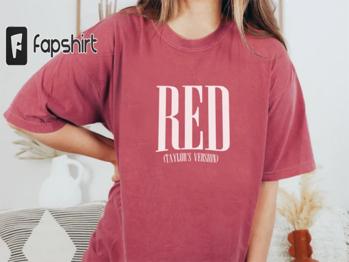 Red Taylor’s Version Shirt, Taylor Swiftie Merch