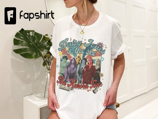 Retro Daisy Jones And The Six Shirt , Aurora World Tour Shirt , Daisy Jones And The Six Band Sweatshirt , Daisy Jones Vintage Shirt