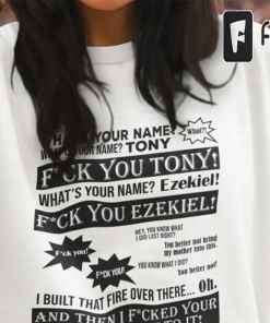 What’s Your Name Fuck You Tony Sweatshirt