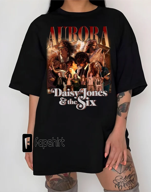 Daisy Jones Aurora World Tour Shirt, Daisy Jones And The Six Band Concert Shirt, Aurora Album Merch, Aurora World tour, Billy Dunne Camila