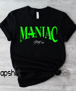 Maniac World Tour Sweatshirt, Stray Kids Green…