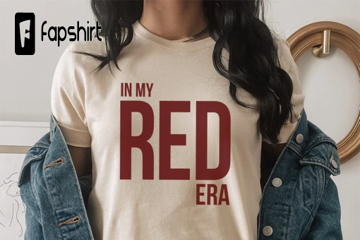 In My Red Era | Taylor Swift Inspired T-shirt | Red (Taylor’s Version) Inspired Tee