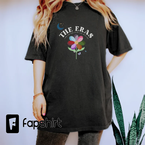 The Eras Retro Flower T-Shirt | Taylor Swift Inspired | Long Live