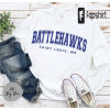 St. Louis Battlehawks Football Gildan Unisex Heavy Blend Crewneck Sweatshirt | Ka Kaw STL Football | STL Battlehawks Gear