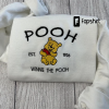 Winnie the Pooh and friends | Embroidered Sweatshirt