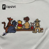 Winnie the Pooh Embroidered sweatshirt; Winnie the Pooh crewneck; gift for her/him custom embroidery crewneck; custom embroidery