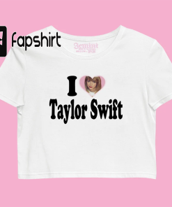 I love Taylor baby tee Crop top,…