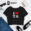 Taylor Swift Eras Tour Women’s Crop Top – Trendy & Comfy Concert Wear – Logo Design – Perfect Fan Gift for any Swiftie