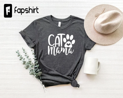 Cat Mama Shirt, Mothers Day Shirt,Cat Mom Shirt, Cat Shirt, Cat Lover, Mother’s Day Gift For Mom,Cat Lover Gift, Cat Shirt,Gift For Mom