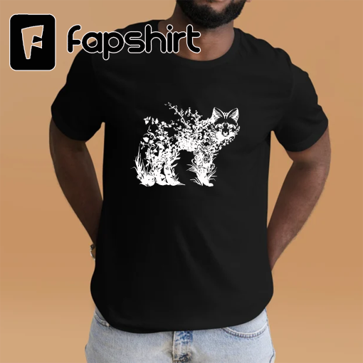 Floral Fox Shirt for Women – Fox T Shirt for Her – Gift for Fox Lover – Mandala Fox Tshirt – Animal Lover Shirt for Women – Cute Fox Gift