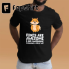 This Is My Human Costume I’m Really A Fox Halloween T-Shirt