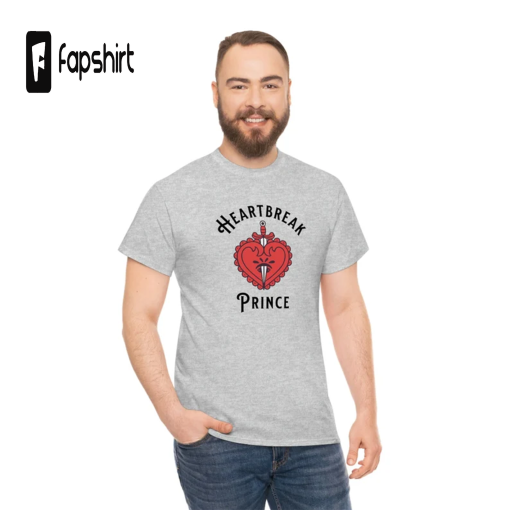 Heartbreak Prince t-shirt, Swiftie boyfriend shirt, Swiftie shirt for men