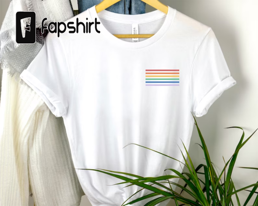 Pride Shirt, LGBTQ Shirt, Pride Month Shirt, Gay Pride T Shirt, Pocket Pride Shirt, Equality Shirt, LGBTQ Gift, Lesbian T shirt, Gay Gift