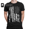 Red White Blue Air Force Flyover Men’s T-shirt