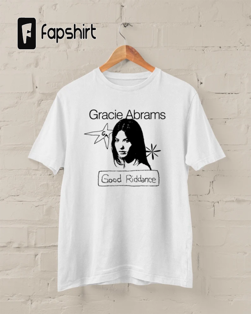 Gracie Abrams Merch Aesthetic Trendy Unique Good Riddance Tee