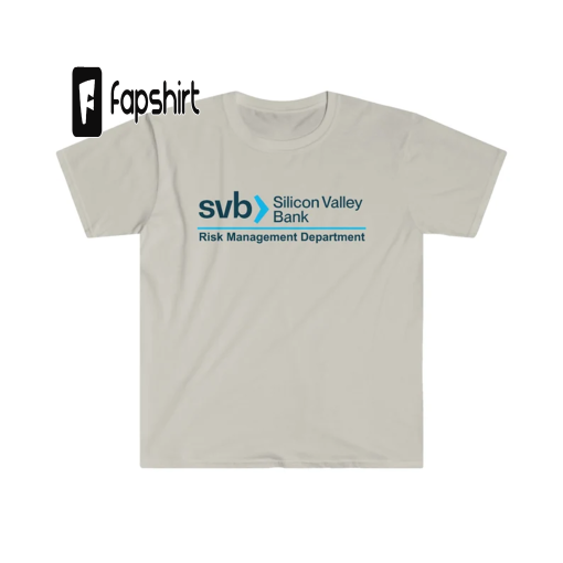 Silicon Valley Bank SVB Risk Management Department Crewneck T-Shirt