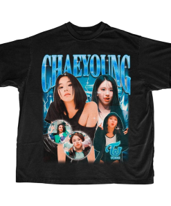 Twice Chaeyoung Retro Bootleg T-shirt, Twice Shirt,…