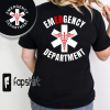 Custom Emergency Nurse Sweatshirt with Name, Custom ER Nurse Sweatshirt