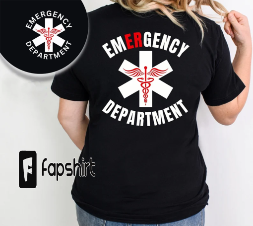 Personalized ER, Custom Emergency Department Shirt, Custom ER Nurse, ED Tech T Shirt, Er Pediatric, Trauma Critical Care Nurse, Ed Nursing