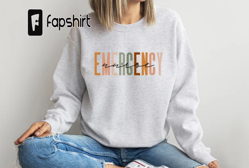 Emergency Nurse Sweatshirt, Emergency Nurse Hoodie, Emergency Department Sweatshirt, Emergency Department Hoodie, Er Nurse Sweatshirt