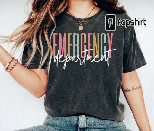 Emergency Department, ED Shirt, ER Nurse Shirt, Emergency Nurse, er Nurse, er doctor gift, Registered Nurse, ICU Nurse Shirt, Unisex Tee