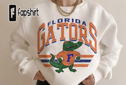 Vintage Florida Gators Crewneck Sweatshirt, Florida Gators Sweatshirt, Distressed G Florida Sweatshirt, Florida Gift, College Student gift