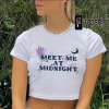 Comfort Color Meet Me At Midnight Shirt, Midnight Album Shirt, Music Lover Gifts, Karma Shirt, Concert Shirt, Track List Shirt (1717)