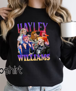 Paramore Rock Band Hayley Williams Homage T-Shirt,…