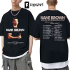 Kane Brown Leopard Print T-shirt, Kane Brown shirt, Country Music Sublimation T-shirt, Music, Sublimation