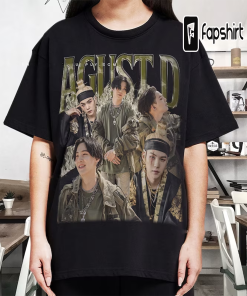 Vintage Yoongi Retro Looks Tshirt, Vintage Agust…