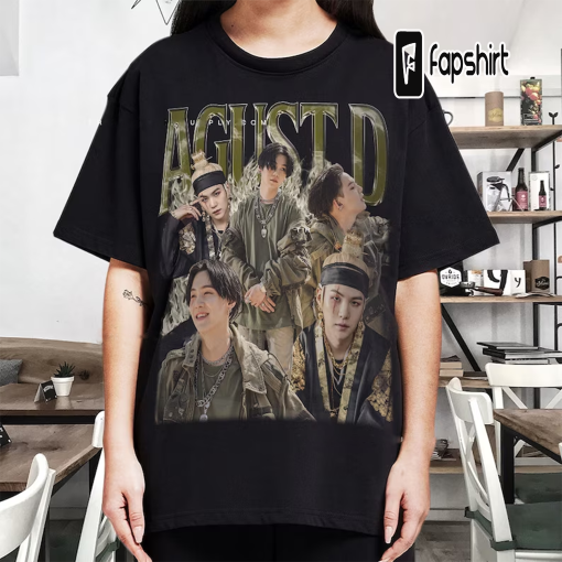 Vintage Yoongi Retro Looks Tshirt, Vintage Agust D Tshirt, Yoongi Retro Graphic Tshirt