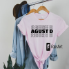 Suga Concert Shirt, Agust D Shirt, Min Yoongi T-Shirts, Suga’s Concert Shirt, Agust D World Tour Shirt, Bangtan Shirt,Army Gift,Kpop Fan Tee