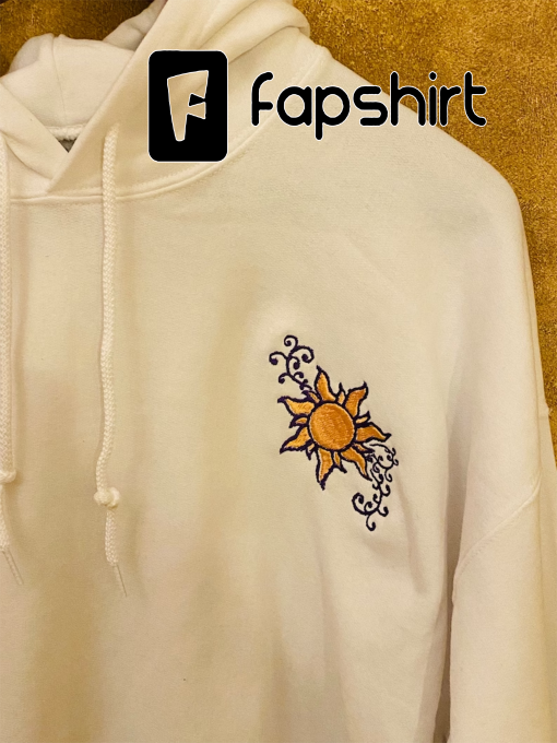 Tangled Hoodie Sweatshirt Embroidered Sweatshirt