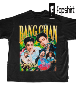 Stray Kids Bangchan Retro Bootleg T-shirt –…