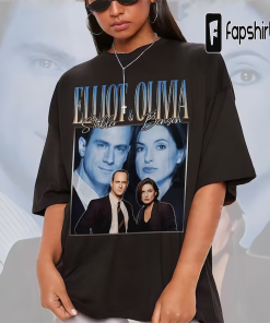 Vintage Elliot Stabler Olivia Benson Shirt, Elliot…