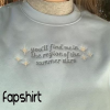 Daisy Jones & The Six Inspired Crewneck Embroidered Sweatshirt | Aurora World Tour Sweatshirt, Bookish Sweatshirt