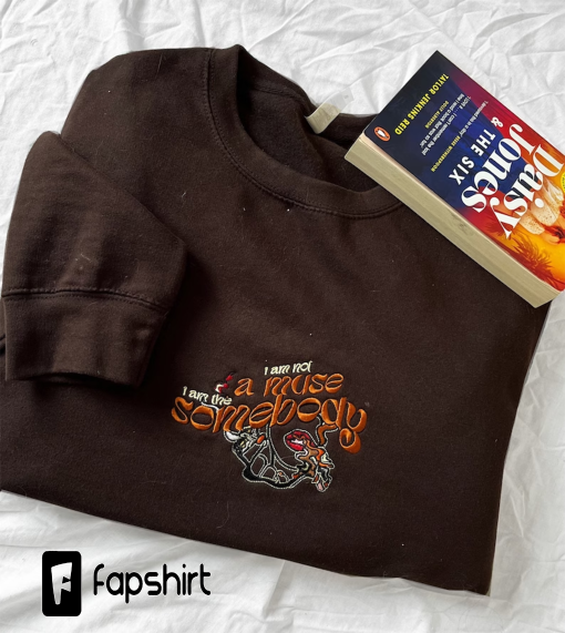 Daisy Jones & The Six Inspired Crewneck Embroidered Sweatshirt | Aurora World Tour Sweatshirt, Bookish Sweatshirt