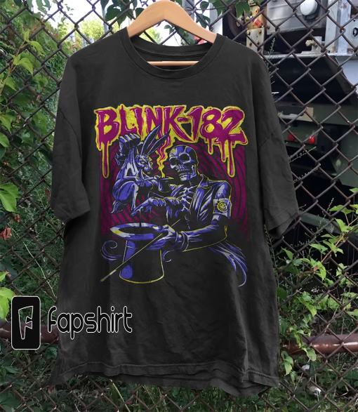 Retro 90s Blink 182 Tee, Vintage Blink 182 Shirt, Vintage Music Tee, Vintage Bootleg Inspired Tee.