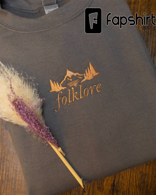 The Folklore Mountains – Embroidered Sweatshirt/Hoodie/T-shirt