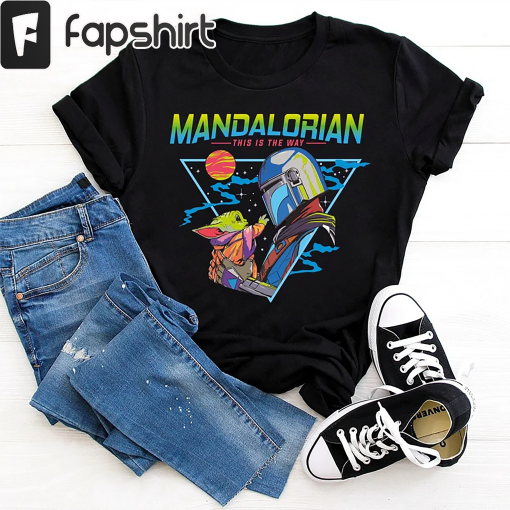 Mandalorian Grogu Shirt, Mandalorian Shirt, Star Wars, Star Wars Shirt, Disney Star Wars Shirt, Mandalorian, Baby Yoda Shirt