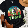 Cute Nintendo Yoshi Moods Shirt Nintendo Super Mario Yoshi T-shirt Disneyland Sweater Gamer Shirt Gift Mario Yoshi Kid T-shirt